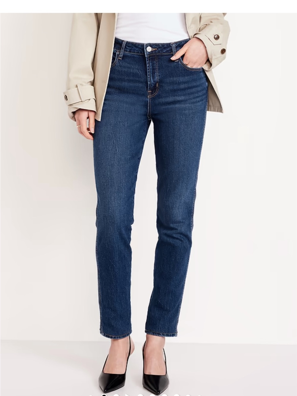 Old Navy High-Waisted Vintage Slim Jeans in Yana Blue